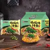 Fideos de Yema de Huevo Salada Tongwanfu, Fideos de Pavo, Fideos Instantáneos, Caja Completa de Fideos Instantáneos Secos, Comida Instantánea en Bolsa, Snack Nocturno, Comida Instantánea con Salsa Frita