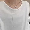 Collar con Anillo de Zirconia de Temperamento para Mujer Cadena de Clavícula Personalizada Nuevo Estilo Caliente 2025 Lujo Accesible Nicho Collar de Gama Alta