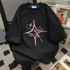 Camiseta de Manga Corta con Estampado de Letras Rombo Graffiti Verano 2026 para Hombres y Mujeres, Diseño de Nicho, Top Estilo Perezoso