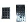 Fornecimento direto da fábrica 4*6 4*9 plástico PVC base preta base de proteção canto saco pé de plástico pad de plástico