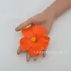 Flor de Hibisco Artificial Flor de Hibisco Estilo Hawaiano Accesorio para Foto Sombrero de Sol Hecho a Mano DIY Hibisco Rojo Peonía