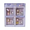 Acessórios da Boutique de Moda Sanrio Mini Álbum de Fotos Chaveiro em Formato de Figura de Cristal Pequeno Pingente Decoração de Bolsa