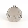 Medalhas de Metal Personalizadas para Competições Esportivas, Placas Douradas, Prateadas e de Bronze, Pequenas Medalhas Comemorativas para Corridas de Maratona Feitas Sob Medida em Estoque