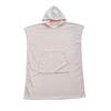 Sudadera Holgada de Color Sólido con Estampado, Manta Perezosa con Capucha Portátil, Manta Perezosa Portátil sin Mangas de Secado Rápido, Bata de Baño para Playa