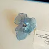 Anillo de Flor de Bola de Metal Exagerado Estilo Tweed de Gama Alta Versátil Personalizado Chapado en Oro Real Anillo Abierto Anillo