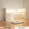 Estante de mesa, prateleira de armazenamento multicamadas simples para dormitórios de estudantes, estante de mesa em degraus para escritório, pequena estante de mesa