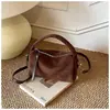Nova Bolsa Frosted Retrô 2025 Bolsa Almofada Nicho Casual Bolsa de Ombro para Mulheres Bolsa de Ombro Transversal Elegante para o Dia a Dia