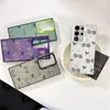Funda con Estampado de Leopardo y Cerezas Adecuada para Samsung Galaxy S25 Funda para Teléfono Samsung A56 Moda Note20 Tendencia S24