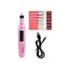 Polidor de Unhas Elétrico Transfronteiriço Recarregável por USB Portátil Caneta Polidora de Unhas Ferramenta de Manicure Portátil para Polir Unhas