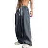 Pantalones Casuales para Hombre Amazon, Pantalones Deportivos de Pierna Ancha, Comercio Exterior Transfronterizo, Diseño Holgado High-Street, Pantalones Largos de Pierna Recta