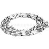 Collar de titanio Mobius Explosions 2022, collar de acero inoxidable para hombre y mujer, cadena de suéter de acero de titanio, cadena de semillas con varillas retorcidas