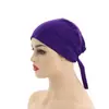 Sombrero Pirata de Lazo Trasero Modal Transfronterizo Amazon Alta Elasticidad Protección del Cabello Diadema Pañuelo para la Cabeza Pañuelo Gorra Base Venta al por Mayor