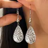 Pendientes Transfronterizos Europeos y Americanos Redondos con Forma de Gota de Agua Venta Caliente en AliExpress Moda Retro Creativo Sentido de Alta Gama Pendientes para Mujer