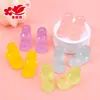 Mini Zapatos de Color Gelatina Accesorios de Resina Zapatos Transparentes DIY Pegamento de Crema Funda para Teléfono Materiales para Joyería Hecha a Mano