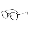 Ultraleve, Apenas 6 Gramas, Armação de Óculos de Titânio Puro para Mulheres Miopes, Disponível com Lentes de Grau, Lentes Marrons Lisas Sem Grau, Armação de Alta Qualidade para Homens