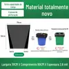Sacos de lixo pretos grandes, espessos e resistentes a rasgos, sacos de lixo grandes descartáveis especialmente para cozinhas de catering