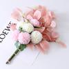Flores Artificiales de Alta Gama Transfronterizas, Flores Falsas, Flores de Seda, Decoraciones para Sala de Estar, Flores de Mesa, Jarrones Decorativos, Ramos, Decoraciones Florales de Lujo Accesible