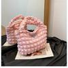 Estilo Estrangeiro Estilo Japonês Bubble Pair Fresh and Sweet All-match Bolsa de Grande Capacidade Internet Diária Popular Novo Estilo Bolsa de Ombro Feminino