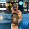 Adecuado para Cubierta de Llave Toyota Land Cruiser Gxr Land Cruiser 4000 Gama Alta Hebilla de Carcasa de Coche Lc300 para Hombres
