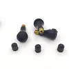 Vástago de válvula de goma en stock para turismos, vástago de válvula sin cámara 413 con aguja, válvula 414, obús de válvula de acero inoxidable