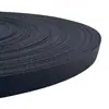 Acessórios de fita lisa de polipropileno preto borda 600D cinta espinha de peixe cinta de bagagem pp acolchoado padrão de poço atacado