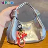 Chaveiro Autêntico Kung Fu Shin-chan Boneca Pingente Fofo Casal Carro Bolsa Chaveiro Boneca Ornamento