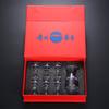 Nuevo Set de Vino Copa de Vino Blanco Copa de Licores Dispensador de Vino de Cristal Copa de Vino Pequeña Caja de Regalo traje Set de Siete Piezas Shihuai