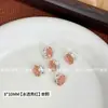 Rhinestones para Nail Art de Alta Qualidade Atacado Sem Base, Rhinestones Transparentes Cor de Ovo de Pombo Gelo, Decorações Transparentes Coloridas de Unhas de Luxo Leve