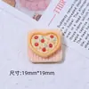 Serie de Desayuno Comida y Juego Accesorios de Resina Pegamento de Crema DIY Material para Sombreros de Cabeza Pasador Funda de Teléfono Móvil Parche de Refrigerador
