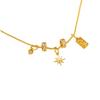 Collar Colgante Estrella Girasol Vintage Cadena Clavícula 2026 Nuevo Modelo Nuevo Estilo Chino Retro Nicho Cadena para Suéter Otoño Invierno