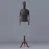 Maniquí de cuerpo entero para exhibición de ropa de hombre, maniquí de tienda de ropa, maniquí de medio cuerpo, soporte para maniquí de traje, ropa formal, soporte para escaparate