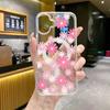 Comercio Exterior Estilo Elegante Flor Gradiente Funda Magnética para Teléfono Iphone15Plus Anti-Caída Carcasa Transparente Apple 13 Carcasa Dura