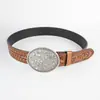 Cinturón Retro de Hebilla Ovalada Nuevo de Moda para Jeans Falda Accesorios de Mujer Estilo Chino Moda Versátil para Mujeres