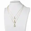 Plata de Ley S925 Color D Moissanita Moda Lujo Accesorio Cadena de Clavícula Popular en Internet Joyería