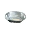 Cubo de hielo galvanizado de hierro, forma ovalada, hojalata, color natural, con asa, adecuado para bares KTV, usado para enfriar cerveza, cubo de hierro metálico