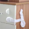 Cerradura de seguridad para refrigerador, protección contra pellizcos en la mano para niños, cerradura de seguridad, cerradura de protección multiusos para ventanas y puertas de bebé anti-apertura