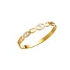 Pulsera de lujo ligera de alta calidad con forma de nariz de cerdo, hebilla de anillo, diseño de nicho simple, pulsera con sentido, regalo para novia, elegante y combinable.