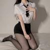 Lencería sexy, ropa de azafata sexy, juego de rol, seducción, lencería sexy, uniforme, traje, ropa de actuación femenina, una generación