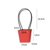 Dia das Mães Bolsa de Couro Impermeável para Arranjo de Flores Embalagem para Buquê Caixa de Presente Bolsa Tote Embalagem para Flores Musiss/Muxi Várias Cores