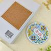 Posavasos de Cerámica Cultural y Creativa Beihai Flor de Ladrillo Posavasos de Corcho Antideslizantes Posavasos Aislantes Absorbentes de Agua Posavasos de Té de Diatomeas En Stock