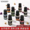Kit de aceites esenciales de aromaterapia YINSHO para dormitorio y baño, desodorante, máquina de aromaterapia con aire fresco, aceite esencial soluble en agua