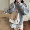 Mochila Feminina Moderna e Descolada, Mochila de Viagem Estudantil Ultraleve, Bolsa Transversal Esportiva Multifuncional, Mochila Escolar Estudantil para Mulheres