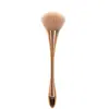 Cepillo para polvo de uñas Cepillo de limpieza para uñas de pelo suave Cepillo de uñas de cintura pequeña Cepillo grande para polvo de maquillaje