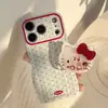 Funda Soporte Mecedora de Gato Lindo para Apple 17, Adecuada para iPhone 16, Huawei Nova 15, con Diseño Lateral en Forma de Corazón