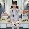 Ropa de verano para niños 2023 nuevo vestido de pijama para niñas lindo vestido de princesa de seda de hielo pijama delgado camisón para niñas