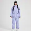2024 Nuevo Traje de Esquí Impermeable a Prueba de Viento Cálido Traje de Esquí para Hombres y Mujeres Snowboard Doble Tabla Moda Traje de Esquí para Pareja