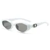 Nuevas Gafas de Sol de Serie de Piedras Preciosas Estilo Celebridad Gama Alta Anti-UV Estilo Ojo de Gato Retro Old Money para Mujer