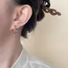 Aretes de Aro de Concha Coloridos Hechos a Mano Originales, Aretes de Estilo Étnico Estilo Bohemio, Joyería para Orejas de Gama Alta de Nicho