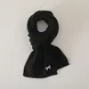 Conjunto de Gorro y Bufanda para Niños Invierno Engrosado Cálido Lana Tejido Estilo Coreano Bufanda de Estilo Conjunto de Dos Piezas Moderno