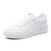 Zapatos Transpirables para Hombre Primavera 2026, Tenis Blancos Versátiles de Moda Juvenil, Zapatos de Tabla Deportivos Casuales de Suela Gruesa, Zapatos de Moda